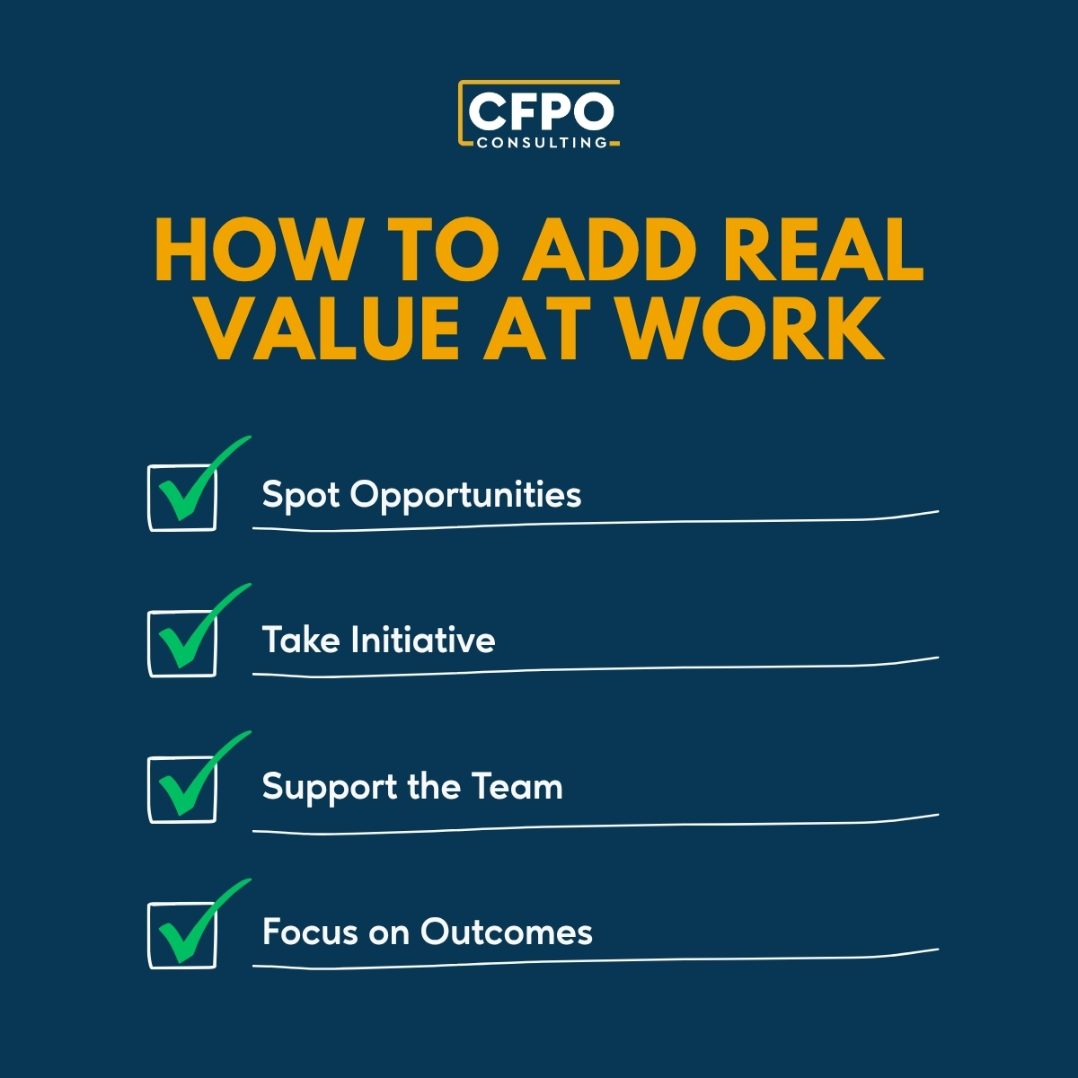 How to Add Real Value at Work